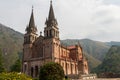 Basilica of Covadonga in Asturias Royalty Free Stock Photo