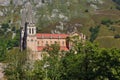 Basilica of Covadonga Royalty Free Stock Photo