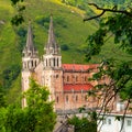 Basilica of Covadonga, Spain Royalty Free Stock Photo