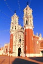 Basilica de ocotlan in tlaxcala V Royalty Free Stock Photo