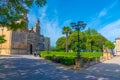 Basilica de Santa Maria de los Reales Alcazares in Ubeda, Spain..... Royalty Free Stock Photo