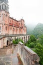 Basilica de Santa Maria in Spain, Covadonga Royalty Free Stock Photo