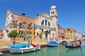 Basilica dei Santi Gervasio e Protasio on Campo San Trovaso in Venice, Italy