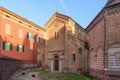 Basilica dei SS. Vitale e Agricola - Piazza delle Sette Chiese. Bologna Royalty Free Stock Photo