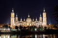 Basilica Del Pilar in Zaragoza Royalty Free Stock Photo