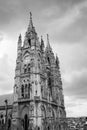 Basilica del Voto Nacional church in Quito, Ecuador Royalty Free Stock Photo