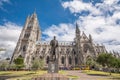 Basilica del Voto Nacional and downtown Quito