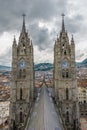 Basilica del Voto Nacional, Quito, Ecuador Royalty Free Stock Photo