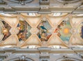 Basilica della Collegiata in Catania, Sicily, southern Italy. Royalty Free Stock Photo