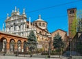 Basilica di San Celso in Milan, Italy. Royalty Free Stock Photo