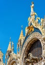 Basilica di San Marco or St Mark`s Basilica, Venice, Italy Royalty Free Stock Photo