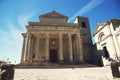 Basilica di San Marino. Catholic church of the Republic of San M Royalty Free Stock Photo