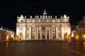 Basilica di San Pietro, Vatican, Rome, Italy Royalty Free Stock Photo