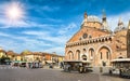 The Basilica di Sant`Antonio and Piazza del Santo in Padova, Italy