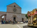 Basilica di Santa Chiara in Assisi, Italy