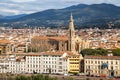 Basilica di Santa Croce in Florence, Tuscany, Italy Royalty Free Stock Photo