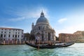 Basilica di Santa Maria della Salute and gondola, Venice