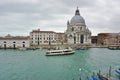 The Basilica di Santa Maria della Salute on the Grand Canal in Venice