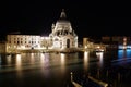 The Basilica di Santa Maria della Salute on the Grand Canal in Venice