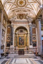 Patrizi Chapel in the Basilica of Santa Maria Maggiore in Rome, Italy. Royalty Free Stock Photo