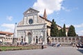 Basilica di Santa Maria Novella in Florence, Tuscany, Italy. Royalty Free Stock Photo