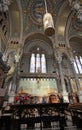 Basilica Fourviere inside, Lyon Royalty Free Stock Photo