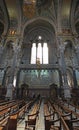 Basilica Fourviere inside, Lyon Royalty Free Stock Photo