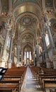 Basilica Fourviere inside, Lyon Royalty Free Stock Photo