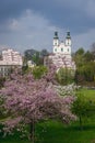 Basilica in Frydek Mistek Royalty Free Stock Photo