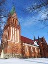 Basilica in Gietrzwald Royalty Free Stock Photo