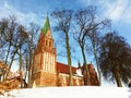 Basilica in Gietrzwald Royalty Free Stock Photo