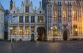 Basilica of the Holy Blood central Bruges Belgium Royalty Free Stock Photo
