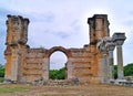 Basilica II ruins in the Ancient site of Filipoi Royalty Free Stock Photo