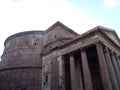 The basilica in italy at summer