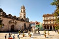 The Basilica Menor de San Francisco de Asis in Old Havana Vieja Cuba