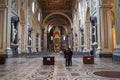 The basilica of the Most Holy Savior and of Saints John the Baptist and the Evangelist in the Lateran in Rome