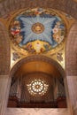 Basilica of the National Shrine of the Immaculate Conception. Largest Roman Catholic church in North America. Washington D.C, Unit Royalty Free Stock Photo