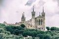 Basilica of Notre-Dame de Fourviere in Lyon