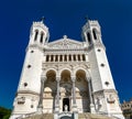 Basilica of Notre Dame de Fourviere in Lyon, France Royalty Free Stock Photo