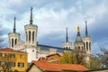 Basilica of Notre-Dame de Fourviere, Lyon, France Royalty Free Stock Photo