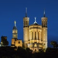 Basilica Notre Dame de fourviere Royalty Free Stock Photo