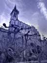 Basilica Notre Dame du Rosaire. Lourdes Royalty Free Stock Photo