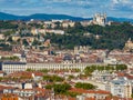 Basilica of Notre Dame of Fourviere - Lyon, France Royalty Free Stock Photo