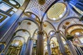 Basilica Ornate Coloful Ceiling Puebla Cathedral Mexico Royalty Free Stock Photo