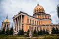 Basilica of Our Lady of Lichen, Poland 2018-09-22, Beautiful Lichen colorful old city, the biggest catholic church in Poland. Royalty Free Stock Photo