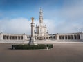 Basilica of Our Lady of the Rosary at Sanctuary of Fatima - Fatima, Portugal Royalty Free Stock Photo