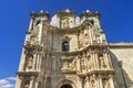 Basilica Our Lady Solitude Facade Church Oaxaca Mexico