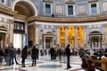 Basilica Pantheon santa maria, Rome. Royalty Free Stock Photo