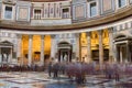 Basilica Pantheon santa maria, Rome. Royalty Free Stock Photo