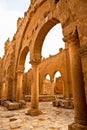 Basilica ruins Resafa Syria Royalty Free Stock Photo